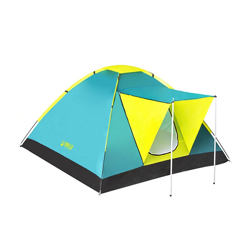 Bestway 68088 tente sac à dos Tente dôme 3 personne(s) Noir, Bleu, Jaune