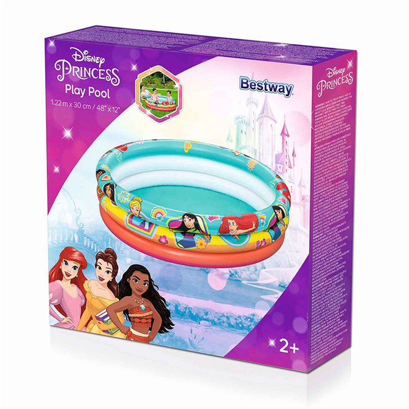 Image secondaire de Bestway Disney Princess Pataugeoire gonflable