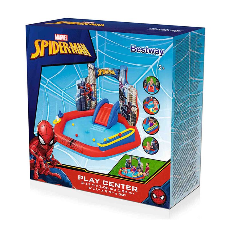 Image secondaire de Bestway Aire de jeux gonflable Spider-Man 2,11 m x 2,06 m x 1,27 m