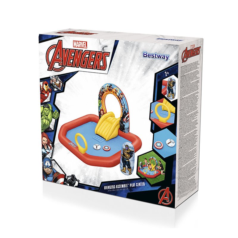 Image secondaire de Bestway Aire de jeux gonflable Marvels Avengers Assemble pour enfants