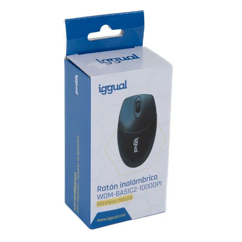 Image secondaire de Iggual WOM-BASIC2-1000DPI souris Bureau Ambidextre RF sans fil