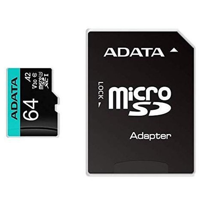 Image secondaire de Carte Micro SD Adata AUSDX64GUI3V30SA2 64 GB