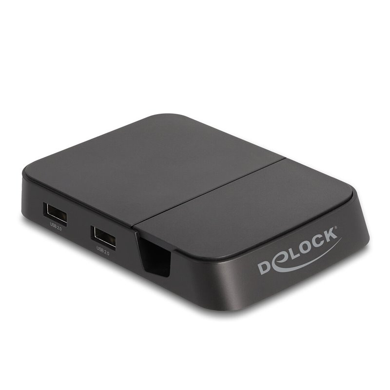 Image secondaire de Dock/Base de chargement DELOCK 88018 Noir