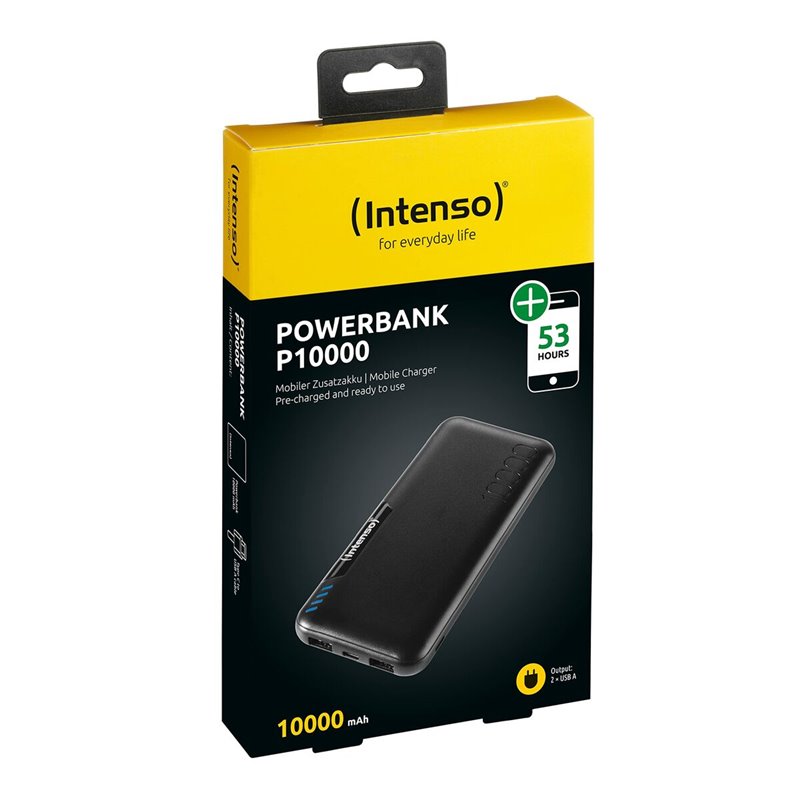 Powerbank Intenso P10000 Noir 10000 mAh (1 Unité)