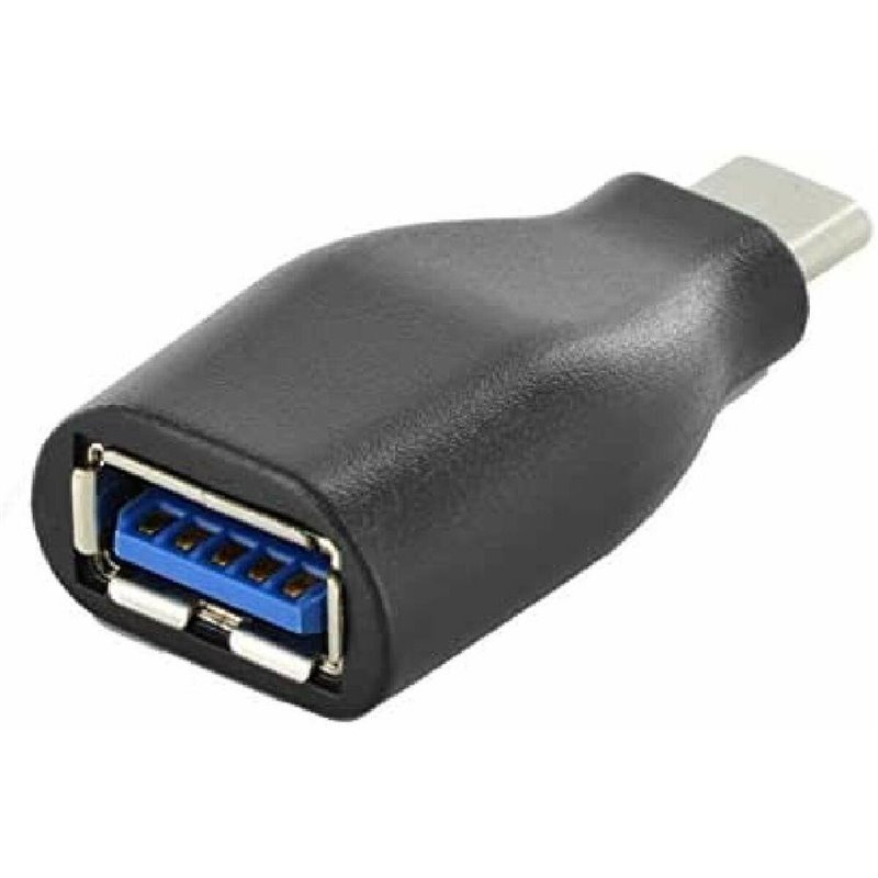 Ewent EW-100518-000-N-P changeur de genre de câble USB 3.1 Type C USB 3.1 Type A Noir