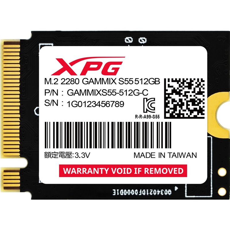 Disque dur Adata SGAmmIXS55-512G-C 512 GB SSD