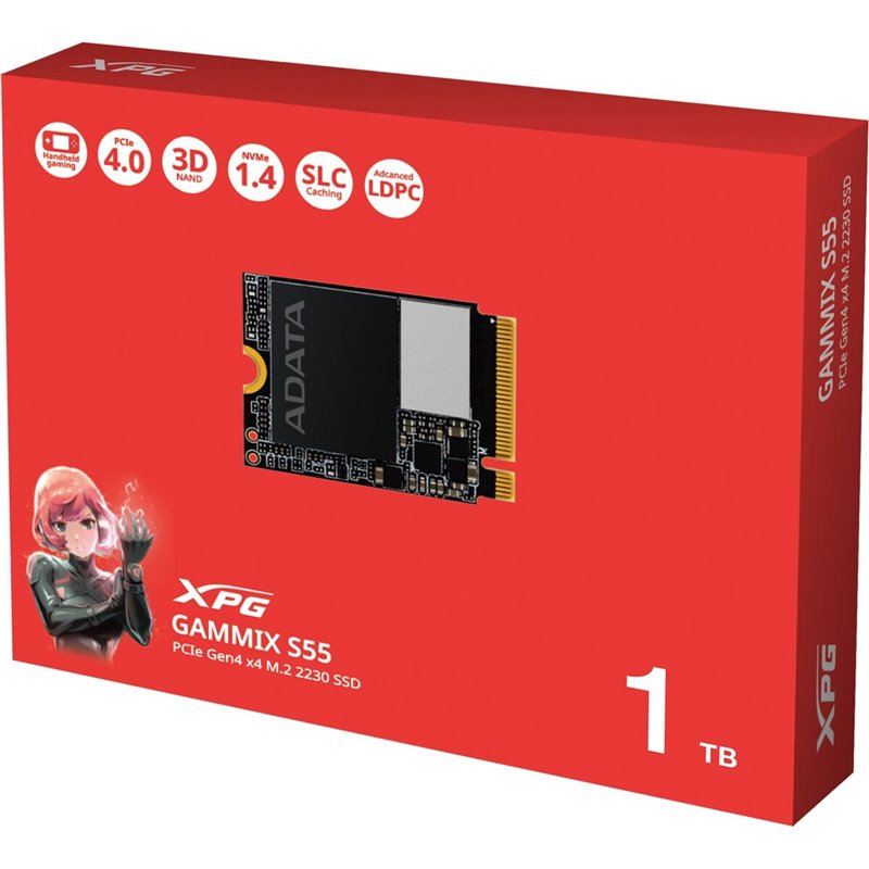 Image secondaire de Disque dur Adata SGAmmIXS55-1T-C 1 TB SSD