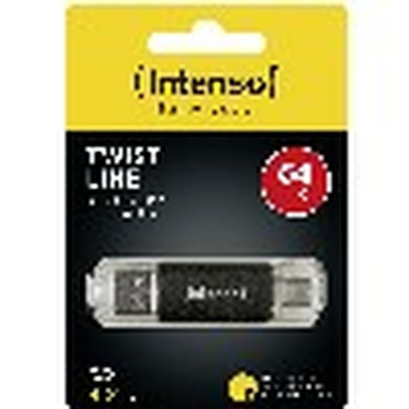 Image secondaire de Clé USB Intenso 3539490 Anthracite 64 GB