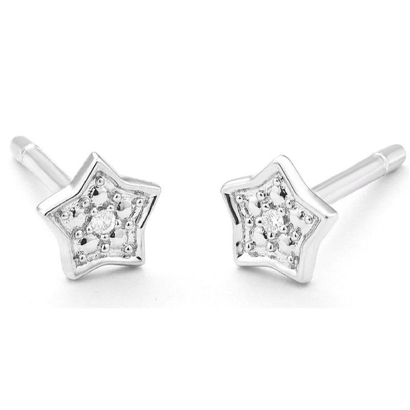 Boucles d'oreilles Femme Secrecy E8243CDAWA900 Argent 925 1 cm