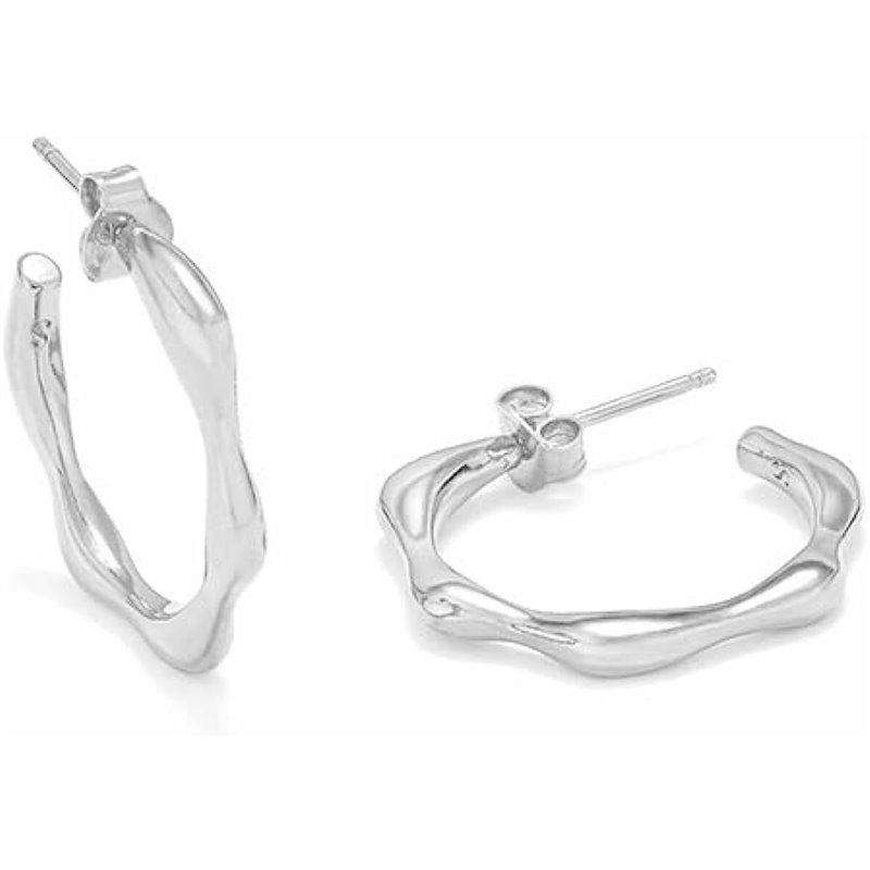 Boucles d'oreilles Femme Secrecy Argent 925 3 cm