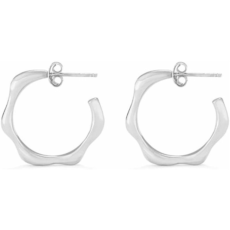 Image secondaire de Boucles d'oreilles Femme Secrecy Argent 925 3 cm