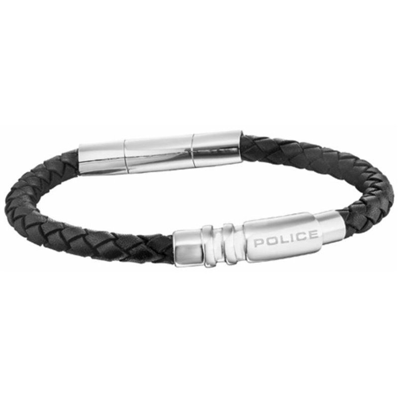 Bracelet Homme Police PJ25892BLB.01A Cuir 19 cm