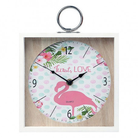 Horloge Murale Flamenco Rose (20 X 5 x 20 cm) 110822 24,99 €