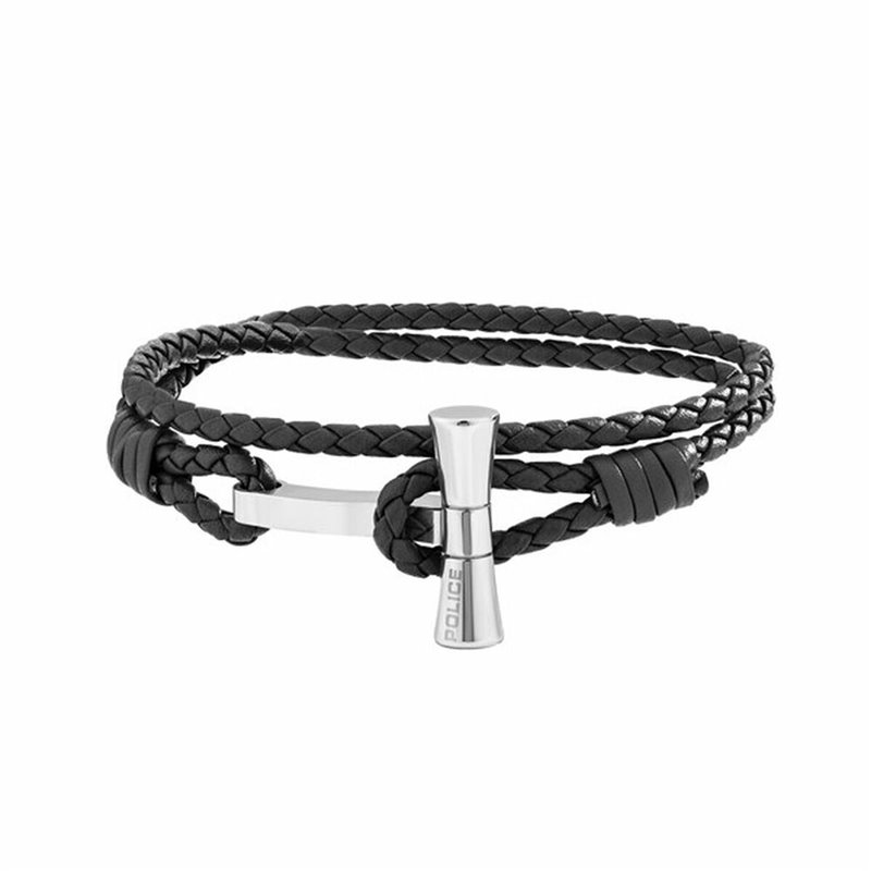 Bracelet Homme Police PJ.26461BLB-01 Cuir 19 cm