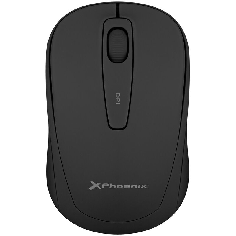 Souris Optique Sans Fil Phoenix M250 Noir (1 Unités)