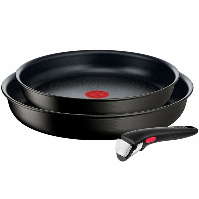 Ensemble de poêles Tefal INGENIO UNLIMITED Ø 22 cm Ø 26 cm Noir