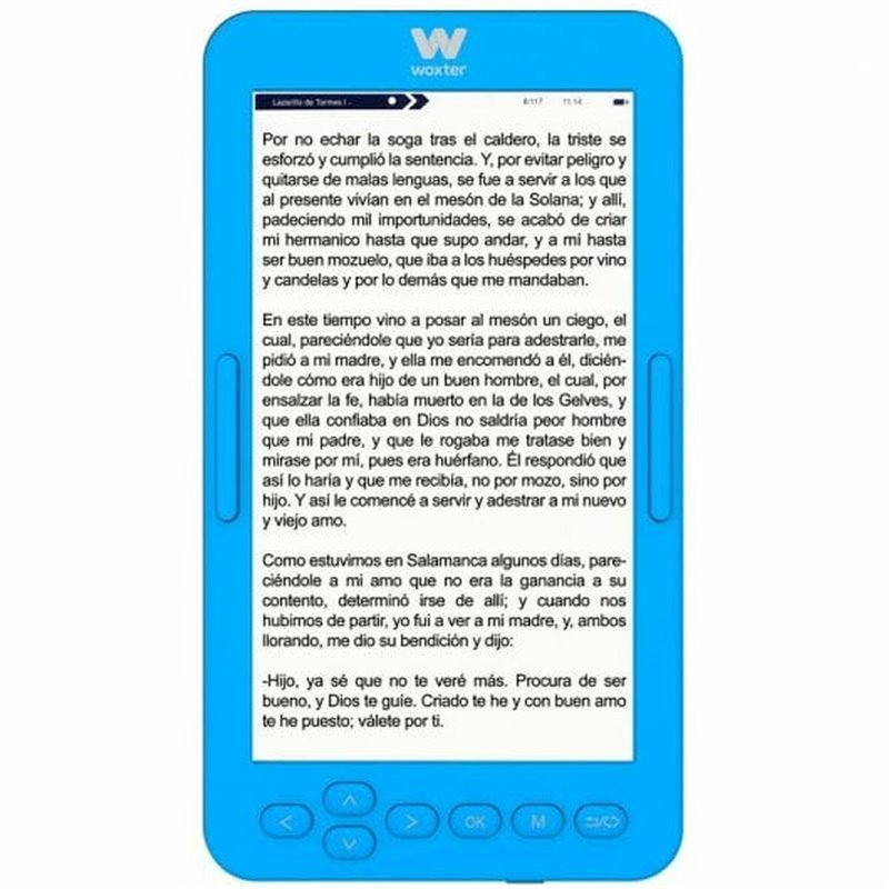 Image secondaire de Ebook Woxter 4 GB Bleu