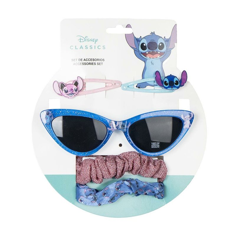 Lunettes de soleil avec accessoires Stitch Enfant