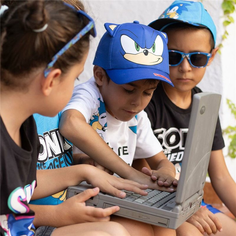 Image secondaire de Casquette enfant avec oreilles Sonic Bleu