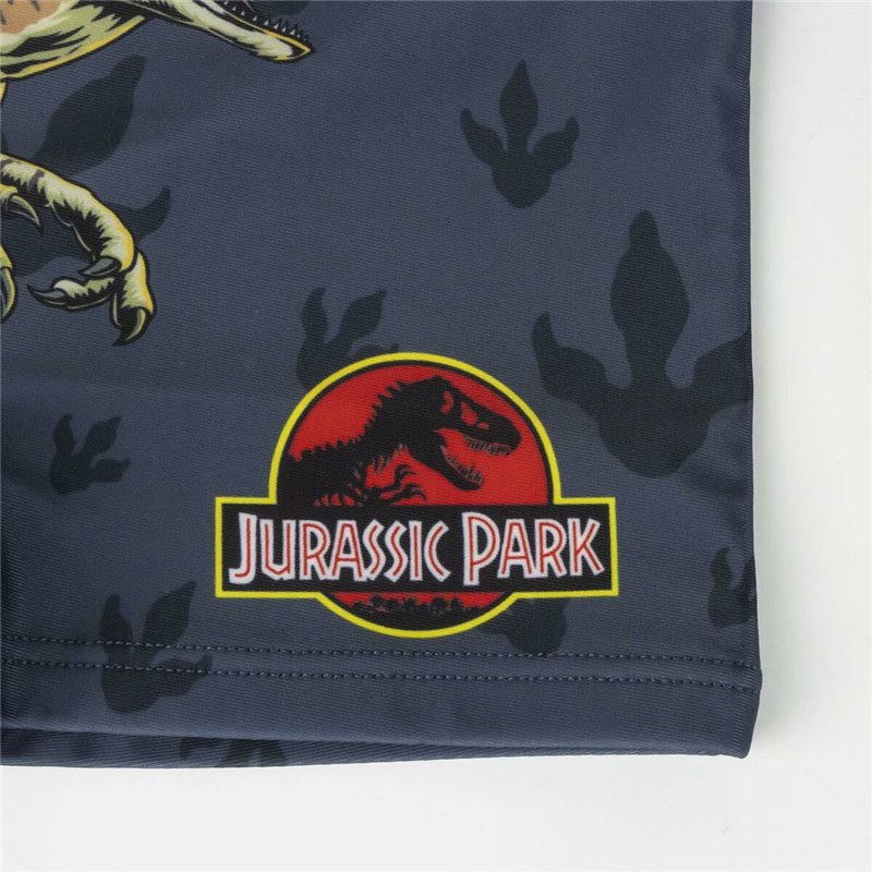 Image secondaire de Boxer de Bain pour Enfants Jurassic Park Gris foncé