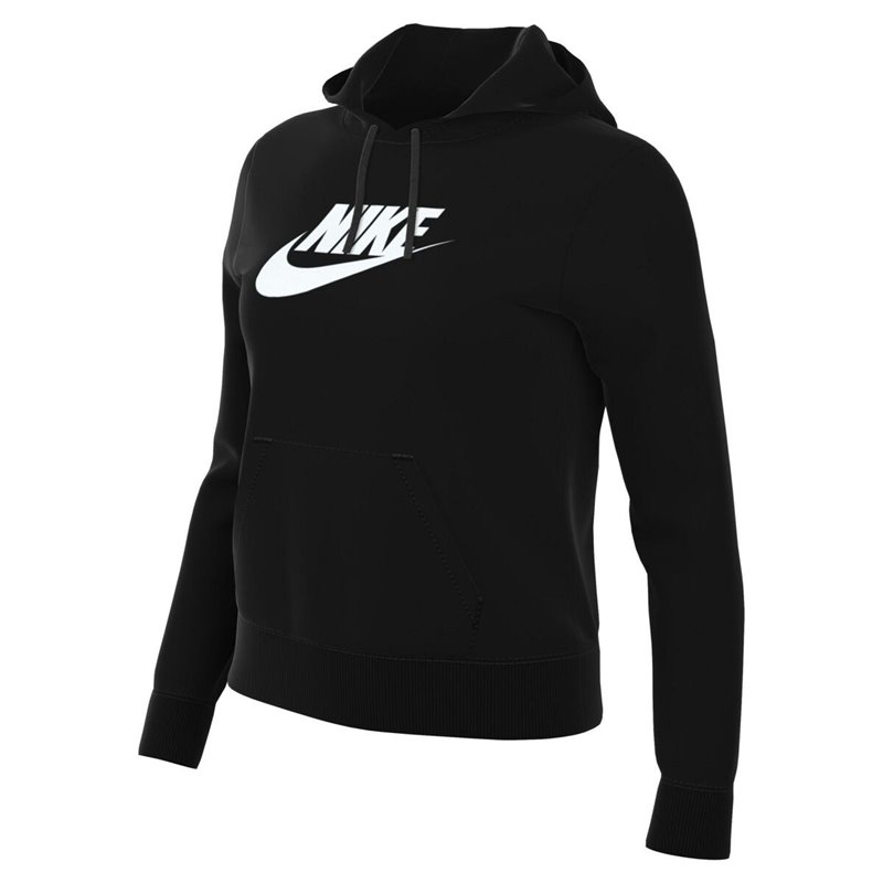 Image secondaire de Sweat à capuche femme Nike FLC GX STD PO HDY DQ5775 010 Noir