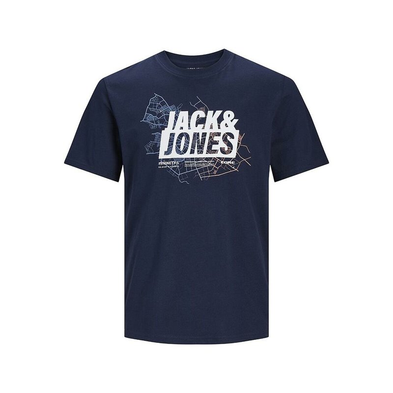 T-Shirt à manches courtes homme Jack & Jones LOGO TEE SS 12252376 Blue marine