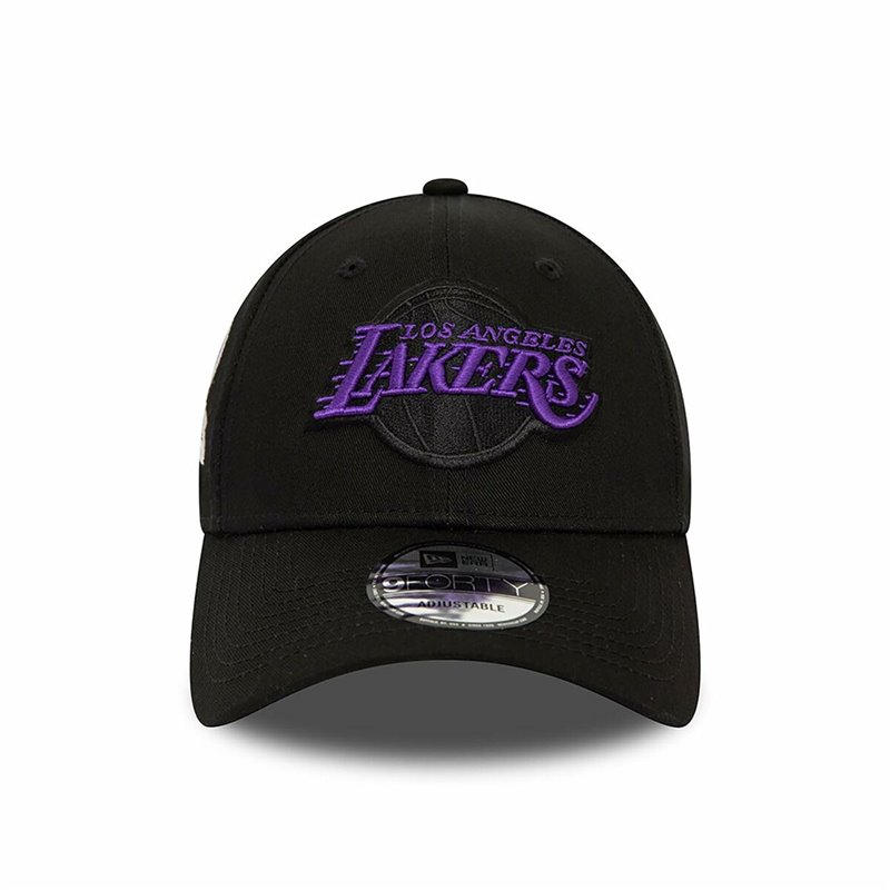 Image secondaire de Casquette de Sport New Era PATCH 9FORTY LOSLAK 60435127 Noir Taille unique