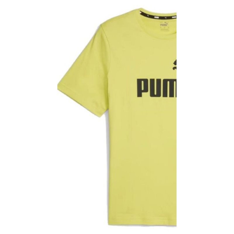 Image secondaire de T-Shirt à manches courtes homme Puma ESS LOGO TEE 586667 66 Vert