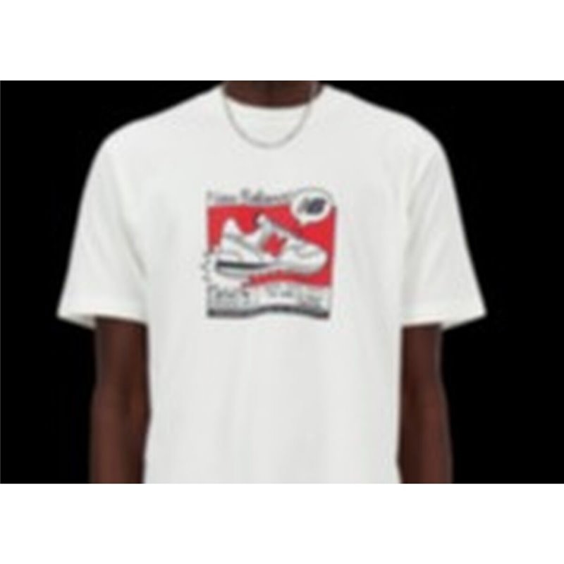 Image secondaire de T-Shirt à manches courtes homme New Balance MT41593 SST Blanc