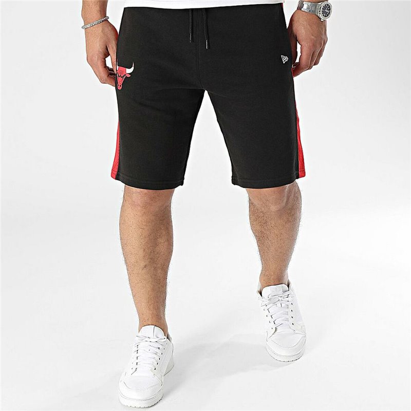 Image secondaire de Short de Sport pour Homme New Era NBA MESH PANEL OS SHORTS CHIBUL 60435477 Noir