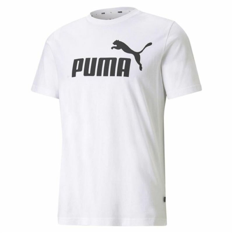 Image secondaire de T-Shirt à manches courtes homme Puma ESS LOGO TEE 586666 02 Blanc