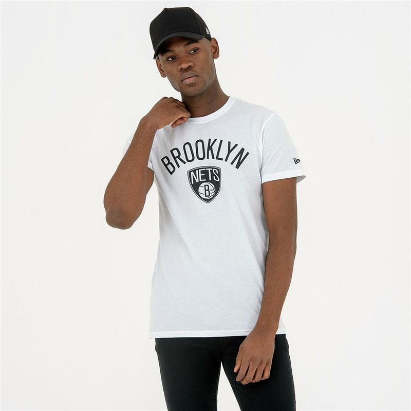 Image secondaire de T-Shirt à manches courtes homme New Era NOS NBA BRONET 60416753 Blanc