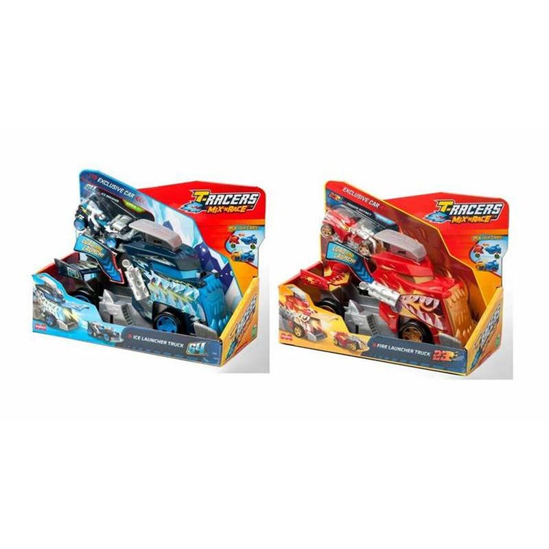 Image secondaire de Lanceur Magicbox Launcher Truck T-Racers Mix 'N Race 10 x 16,8 x 22,5 cm Voiture