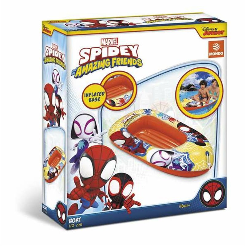 Matelas Gonflable Spidey Bateau 112 cm