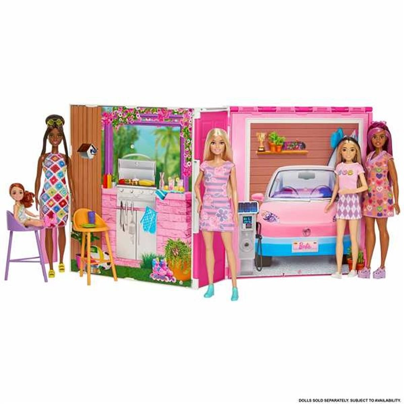 Barbie Coffret Maison de Vacances avec Poupée