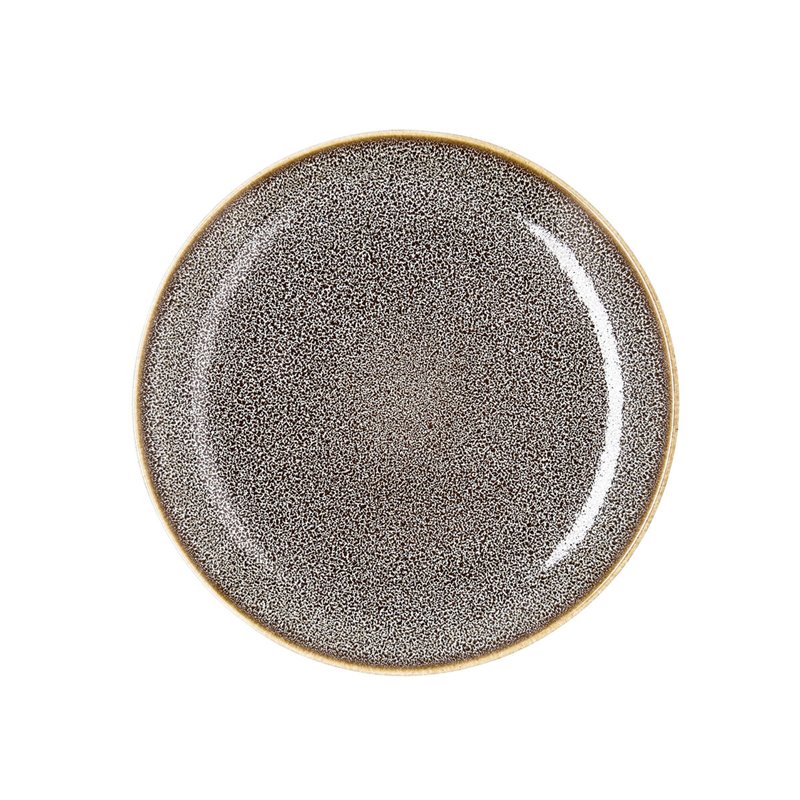 Image secondaire de Assiette plate Ariane Jaguar Freckles Marron Céramique 21 cm (12 Unités)