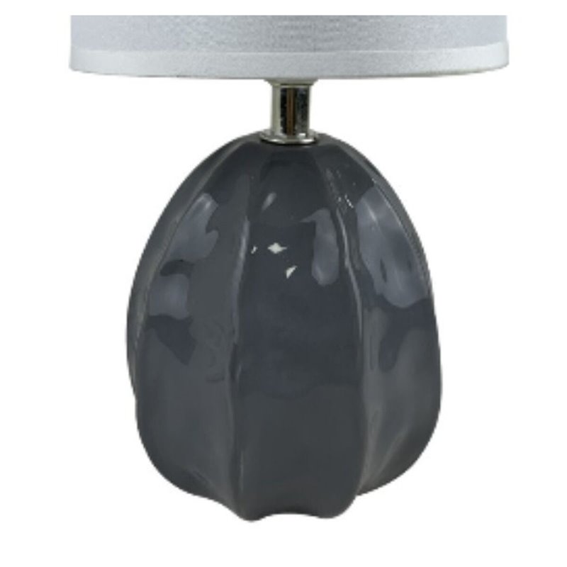 Image secondaire de Lampe de bureau Versa Mery 25 W Gris Céramique 14 x 27 x 11 cm