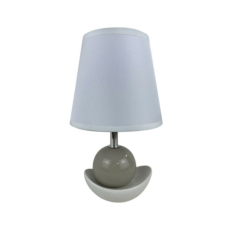 Lampe de bureau Versa Noela Beige Céramique 15 x 25 x 12 cm