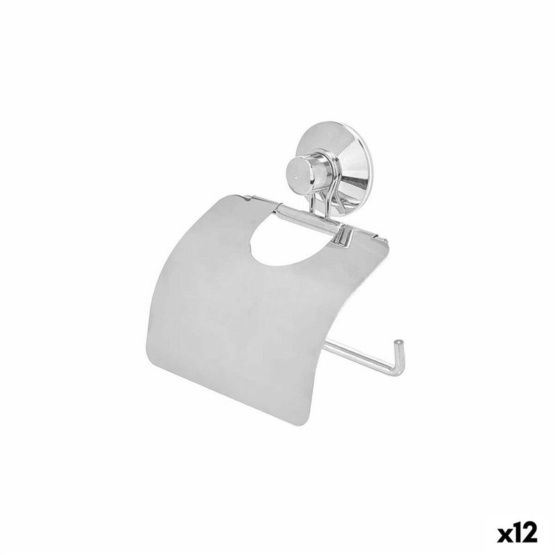 Porte-Rouleaux pour Papier Toilette Acier ABS 13,5 x 17 x 3 cm (12 Unités)