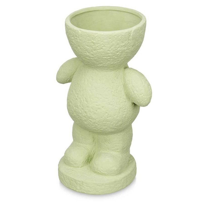 Image secondaire de Figurine Décorative Vert 16 x 25 x 12 cm Vase (6 Unités)