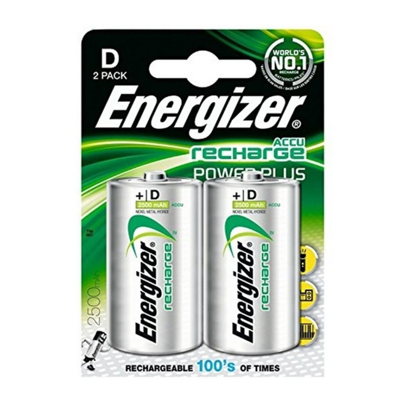 Image secondaire de Piles Rechargeables Energizer ENGRCD2500 1,2 V HR20 D2