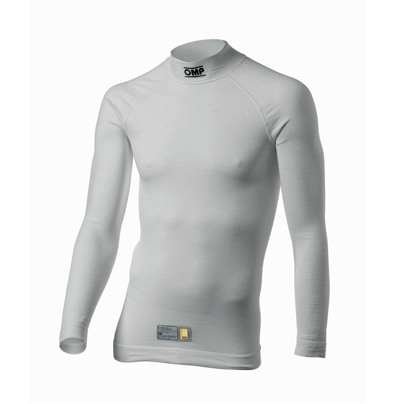 T-Shirt Thermique OMP Tecnica Evo (XS/S) FIA 8856-2018 Blanc