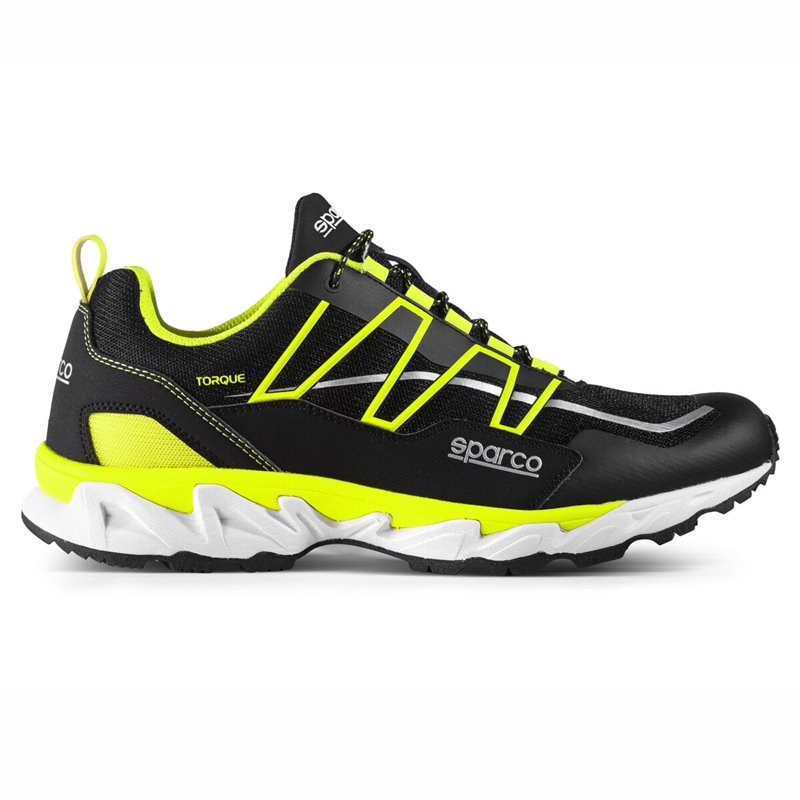 Baskets Sparco Torque Boavista Jaune Noir 38