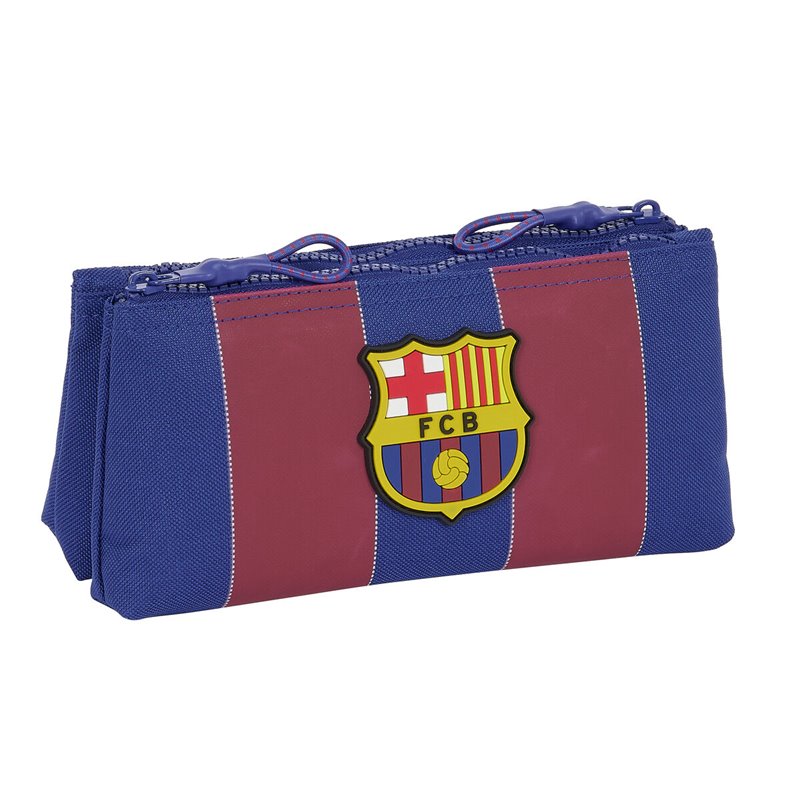 Nécessaire de Voyage F.C. Barcelona Rouge Blue marine Sportif 22 x 10 x 8 cm