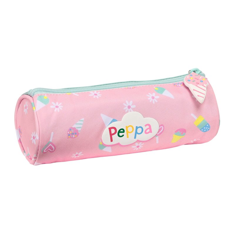 Image secondaire de Trousse d'écolier Peppa Pig Ice cream Rose Menthe 20 x 7 x 7 cm