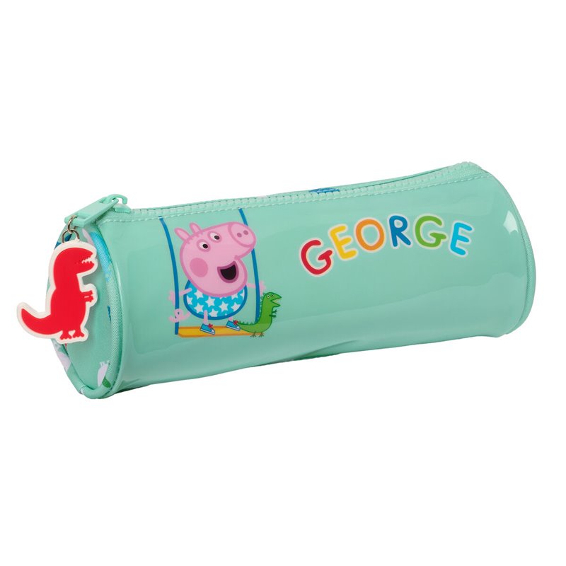 Fourre-Tout Peppa Pig George Menthe 20 x 7 x 7 cm Rond