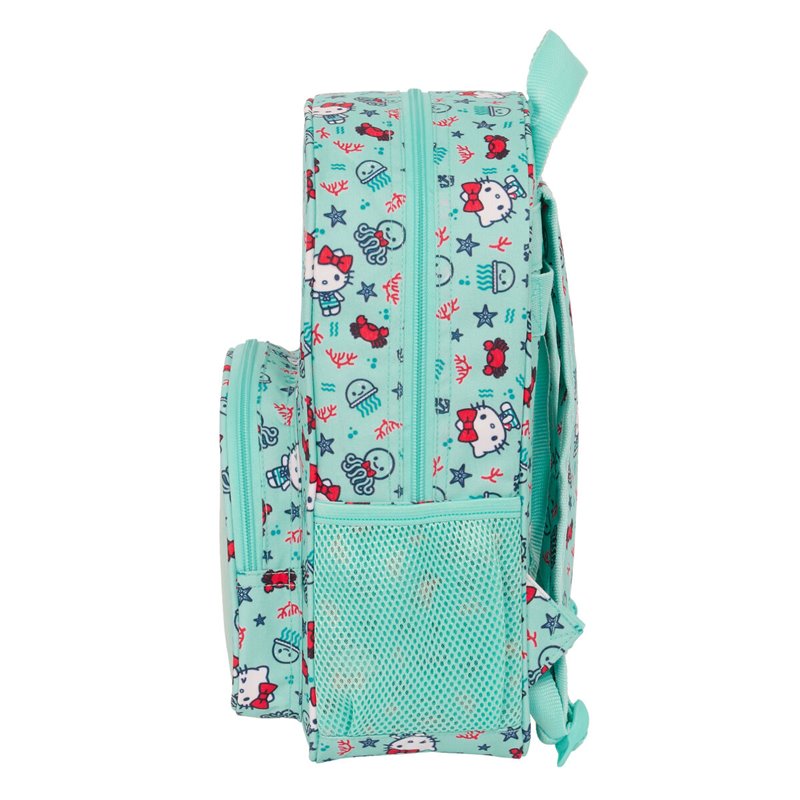 Image secondaire de Cartable Hello Kitty Sea lovers Turquoise 26 x 34 x 11 cm