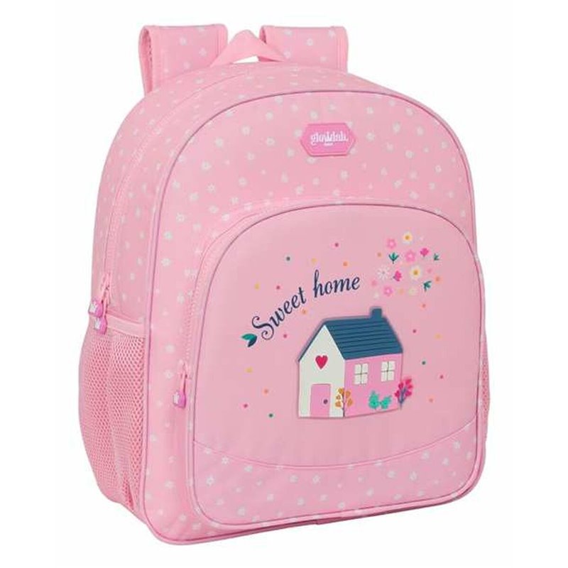 Cartable Glow Lab Sweet home Rose 32 X 38 X 12 cm