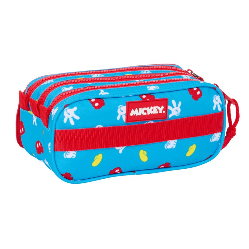 Image secondaire de Trousse Fourre-Tout Double Mickey Mouse Clubhouse Fantastic Bleu Rouge 21,5 x 10 x 8 cm