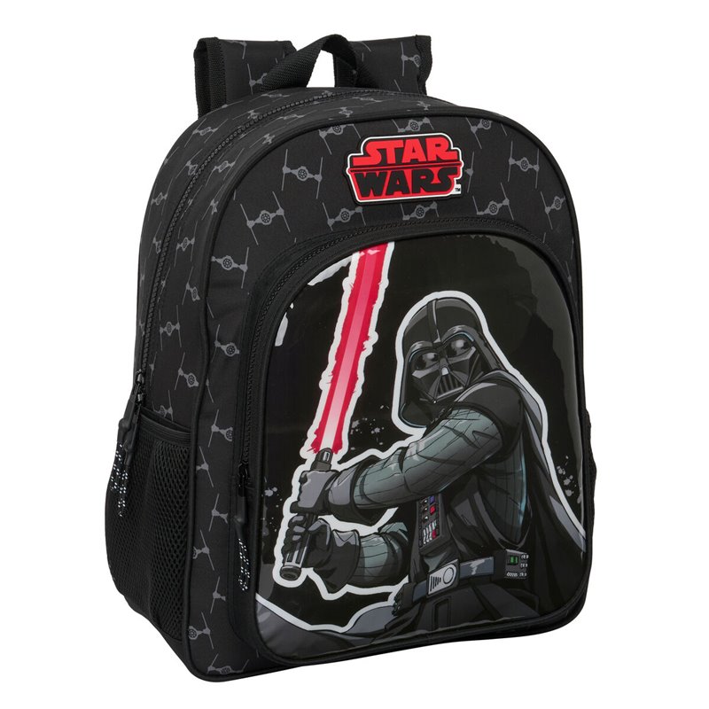 Cartable Star Wars The fighter Noir 32 X 38 X 12 cm